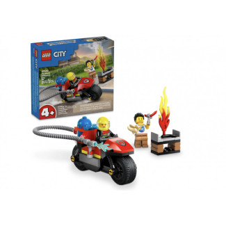 LEGO City - La moto d?intervention rapide des pompiers (60410)