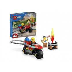 LEGO City - La moto d?intervention rapide des pompiers (60410)
