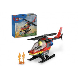 LEGO City - L?hélicoptère de secours des pompiers (60411)