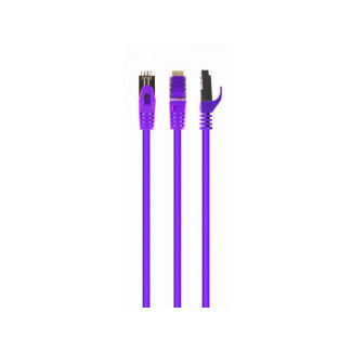 CableXpert CAT6A LSZH Patch Cord 15m Purple PP6A-LSZHCU-V-15M