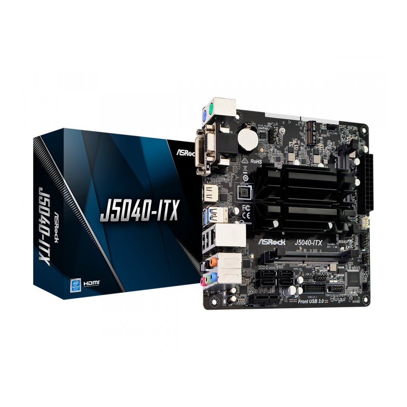 ASRock J5040-ITX Intel Motherboard 90-MXBCD0-A0UAYZ