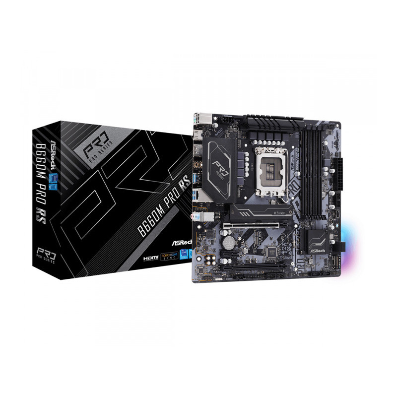 ASRock B660M Pro RS Intel Motherboard 90-MXBGW0-A0UAYZ