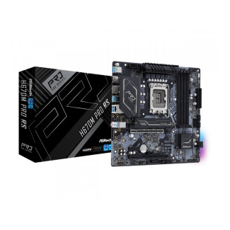ASRock H670M Pro RS Intel Motherboard 90-MXBHK0-A0UAYZ