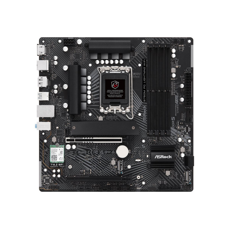 ASRock B760M PG Lightning WiFi Intel Motherboard 90-MXBMT0-A0UAYZ