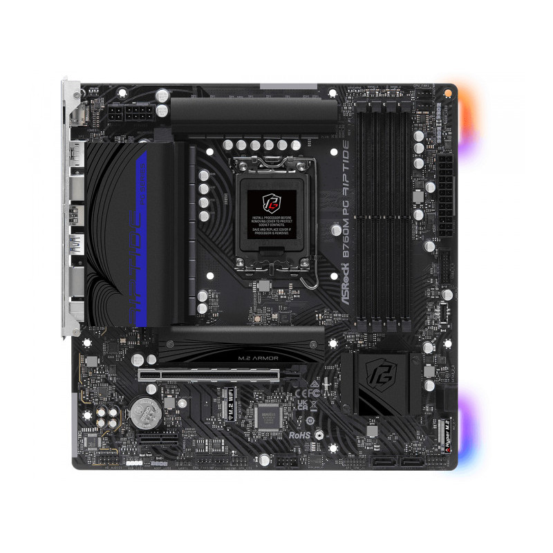ASRock B760M PG Riptide Intel Motherboard 90-MXBL60-A0UAYZ
