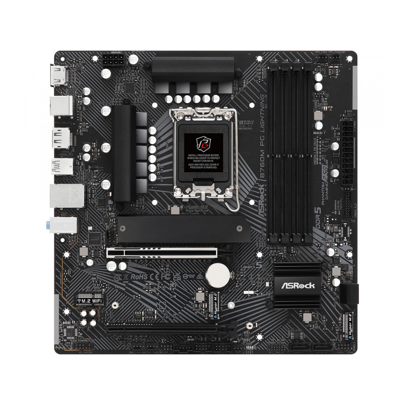 ASRock B760M PG Lightning Intel Motherboard 90-MXBM20-A0UAYZ
