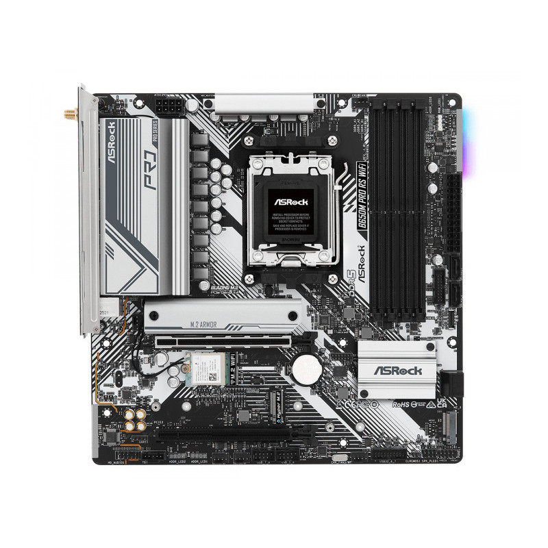 ASRock B650M Pro RS WiFi AM5 AMD Motherboard 90-MXBLZ0-A0UAYZ