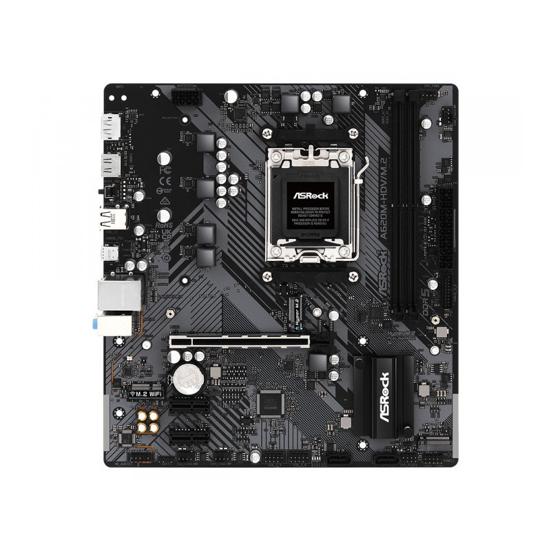 ASRock A620M-HDV/M.2 AM5 AMD Motherboard 90-MXBLL0-A0UAYZ ASRock A620M-HDV/M.2 AM5 AMD Motherboard 90-MXBLL0-A0UAYZ