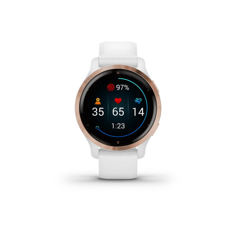 Garmin Venu 2s GPS Weiß/Rosegold 010-02429-13
