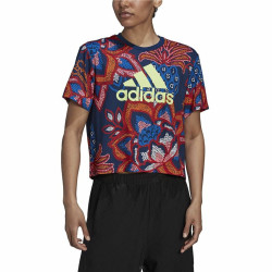 Maglia a Maniche Corte Donna Adidas  FARM Rio Graphic 