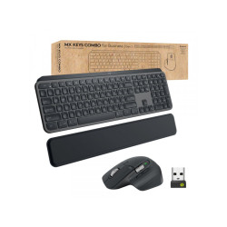 Logitech MX Keys Combo Wireless Keyboard+Mouse QWERTZ Graphite 920-010926