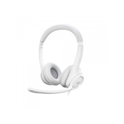Logitech H390 USB Computer Headset White 981-001286