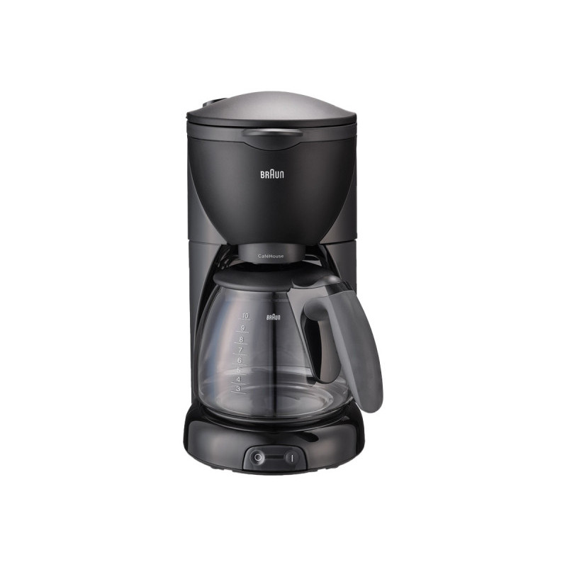 Braun Cafetière filtre CaféHouse PurAroma Plus Noir KF 560/1 Braun Cafetière filtre CaféHouse PurAroma Plus Noir KF 560/1