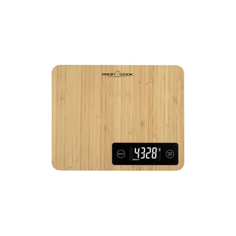 ProfiCook Bamboo Kitchen Scale PC-KW 1271 ProfiCook Bamboo Kitchen Scale PC-KW 1271