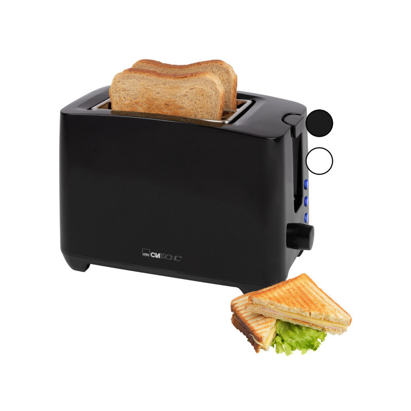 Clatronic Toaster TA 3801 black Clatronic Toaster TA 3801 black
