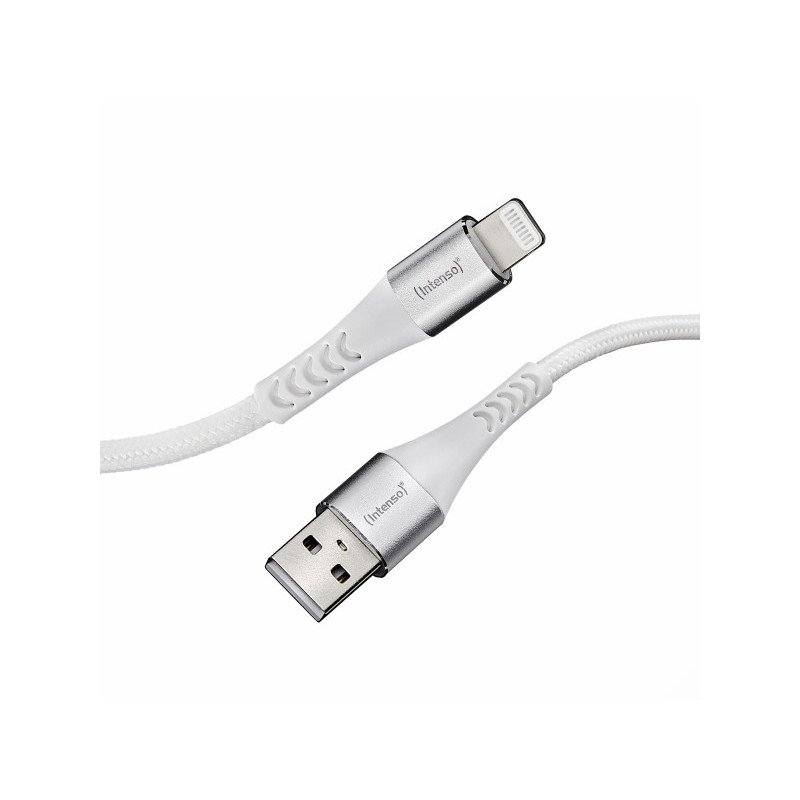 Intenso USB Cable A315L USB-A to Lightning 12W Nylon White (7902102) Intenso USB Cable A315L USB-A to Lightning 12W Nylon White (7902102)
