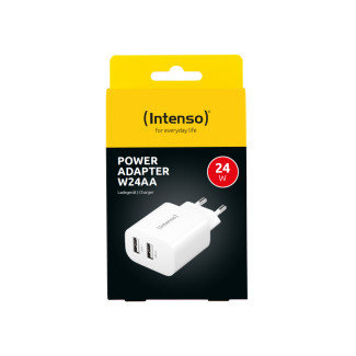 Intenso Power Adapter W24AA USB-A 24W White (7802412)