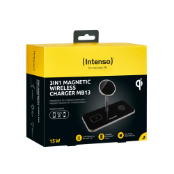 Intenso Charger 3in1 Magnetic Wireless Charger MB13 Black