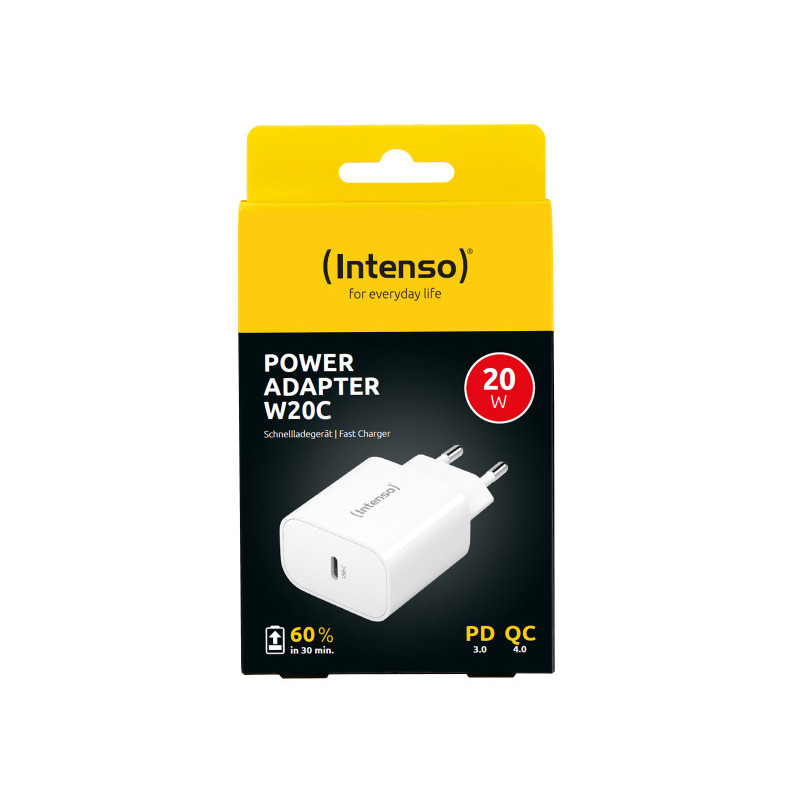 Intenso Power Adapter W20C USB-C 20W White (7802012)