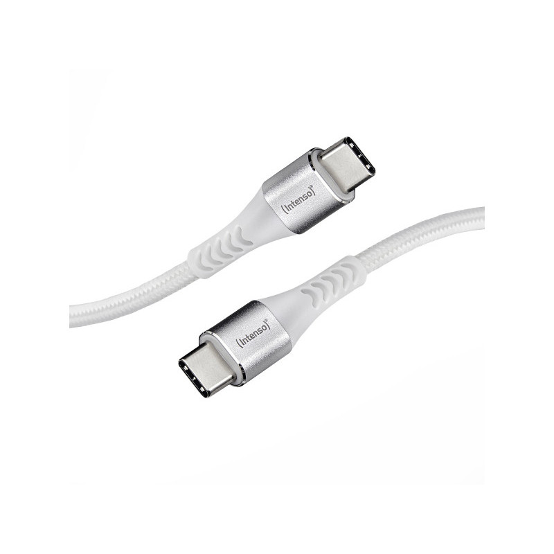 Intenso USB Cable C315C USB-C to USB-C 60W Nylon White (7901002) Intenso USB Cable C315C USB-C to USB-C 60W Nylon White (7901002)