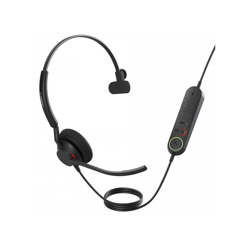 Jabra Engage 40 Inline Link Mono USB-A UC Wired Headset 4093-419-279