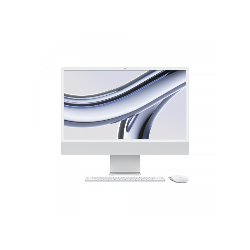 Apple iMac 24 4.5K M3 8-Core CPU 10-Core GPU 256GB (2023) Silver MQRJ3D/A Apple iMac 24 4.5K M3 8-Core CPU 10-Core GPU 256GB (2023) Silver MQRJ3D/A