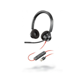 Poly Blackwire 3320-M USB-A Headset On-Ear (214012-01)