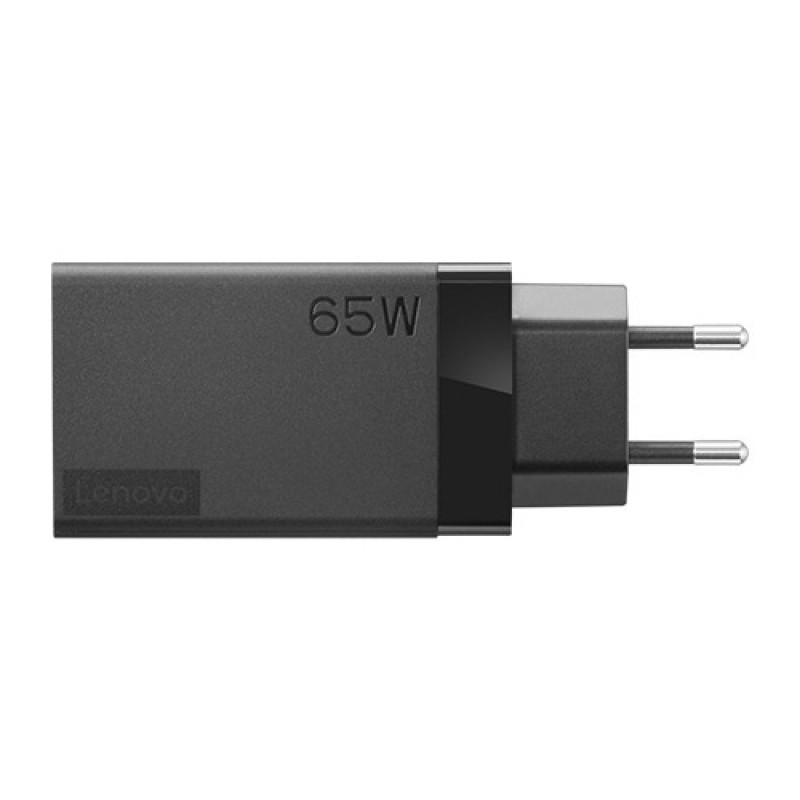Lenovo 65Watt USB-C-Reisenetzteil Schwarz 40AW0065WW Lenovo 65Watt USB-C-Reisenetzteil Schwarz 40AW0065WW