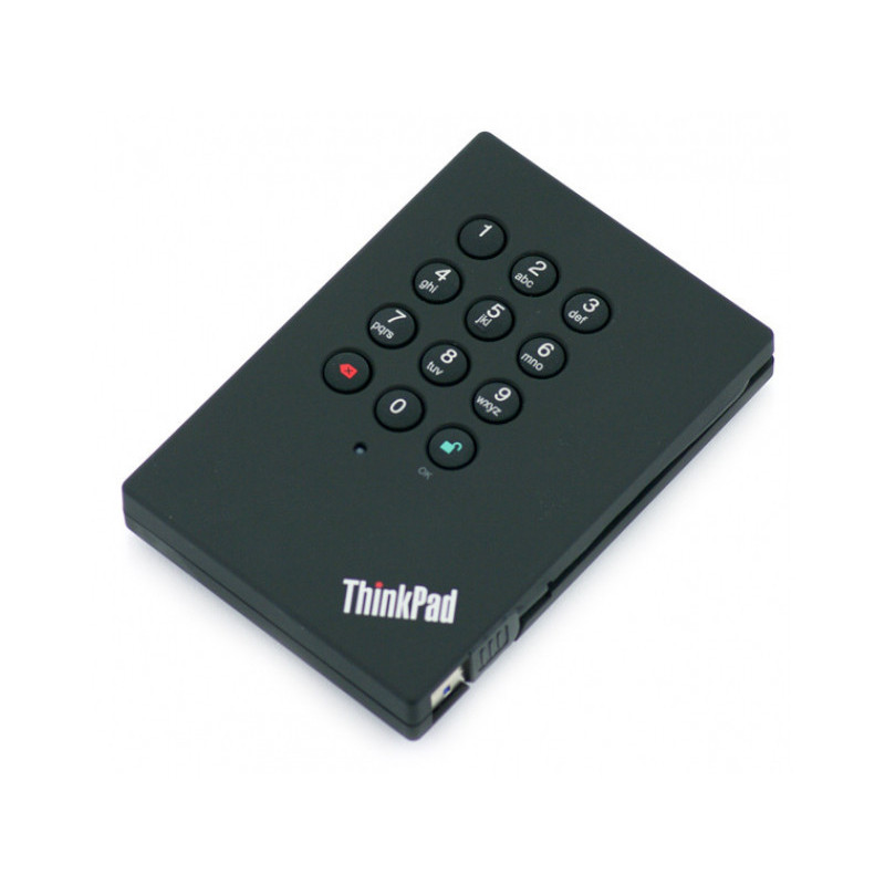 Lenovo ThinkPad HDD USB 3.0 500GB Secure 0A65619 Lenovo ThinkPad HDD USB 3.0 500GB Secure 0A65619