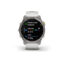 Garmin Epix 2. Gen Sapphire Edition Schneeweiss/Titanium Titan 010-02582-21
