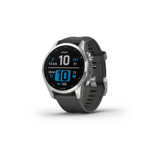 Garmin fenix 7S Standard Edition 42mm GPS Graphite/Silver 010-02539-01