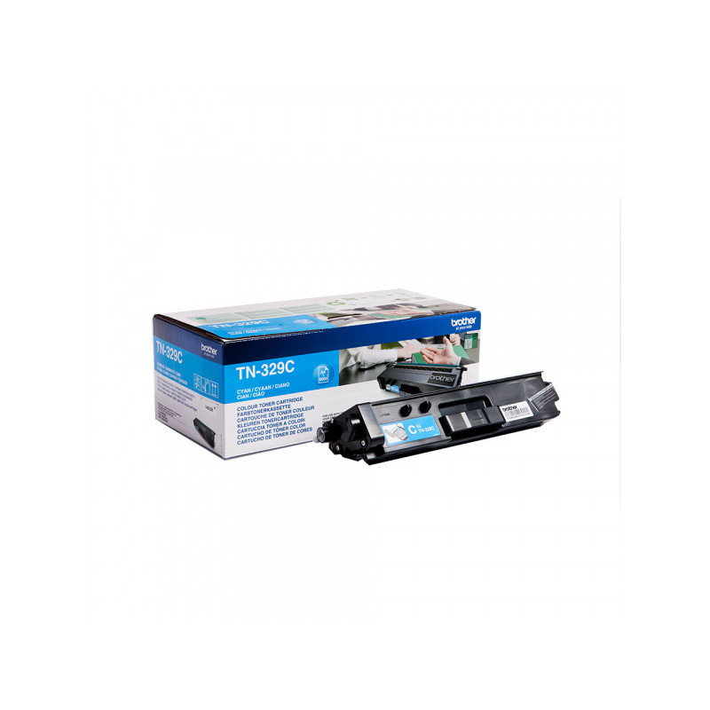 Brother Cartridge TN-329 Cyan 1 Stück - TN329C Brother Cartridge TN-329 Cyan 1 Stück - TN329C