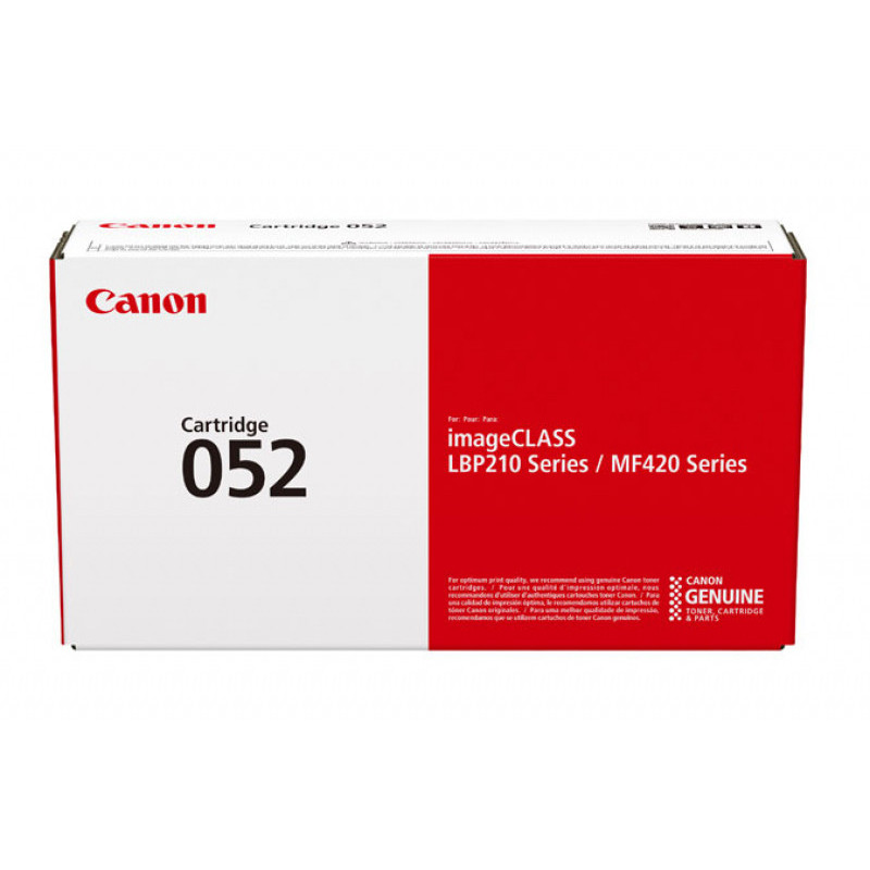 Canon Cartridge CRG 052 Black 1 Stück - 2199C002 Canon Cartridge CRG 052 Black 1 Stück - 2199C002