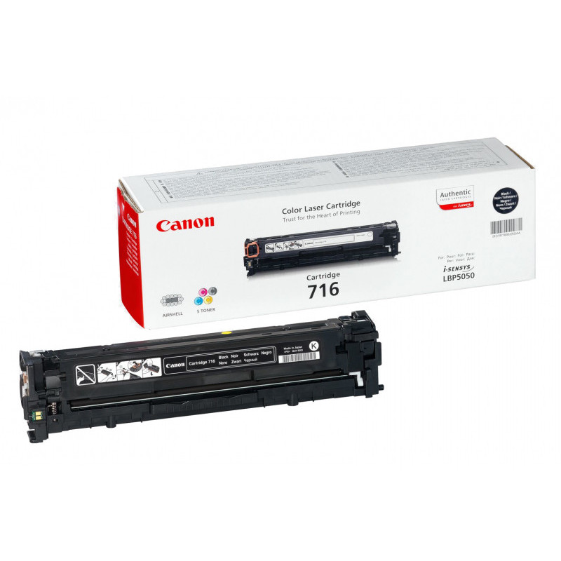 Canon Cartridge 716 Black 1 Stück - 1980B002 Canon Cartridge 716 Black 1 Stück - 1980B002