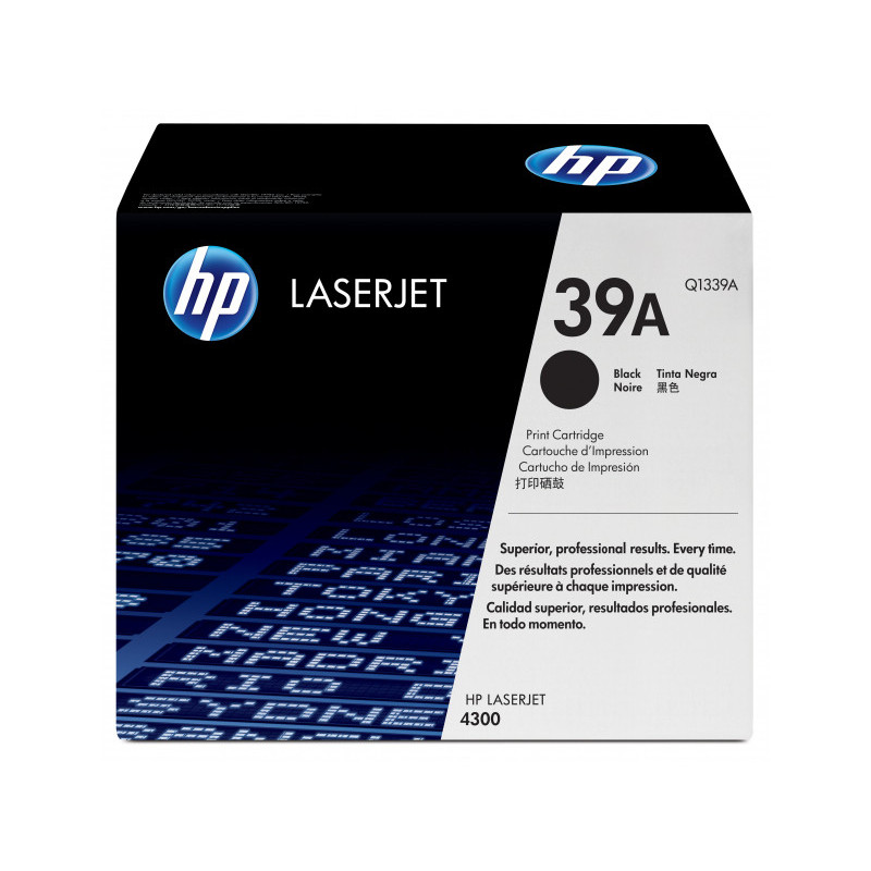 HP LaserJet Q1339A Tonerpatrone 18000 Seiten Schwarz Q1339A HP LaserJet Q1339A Tonerpatrone 18000 Seiten Schwarz Q1339A