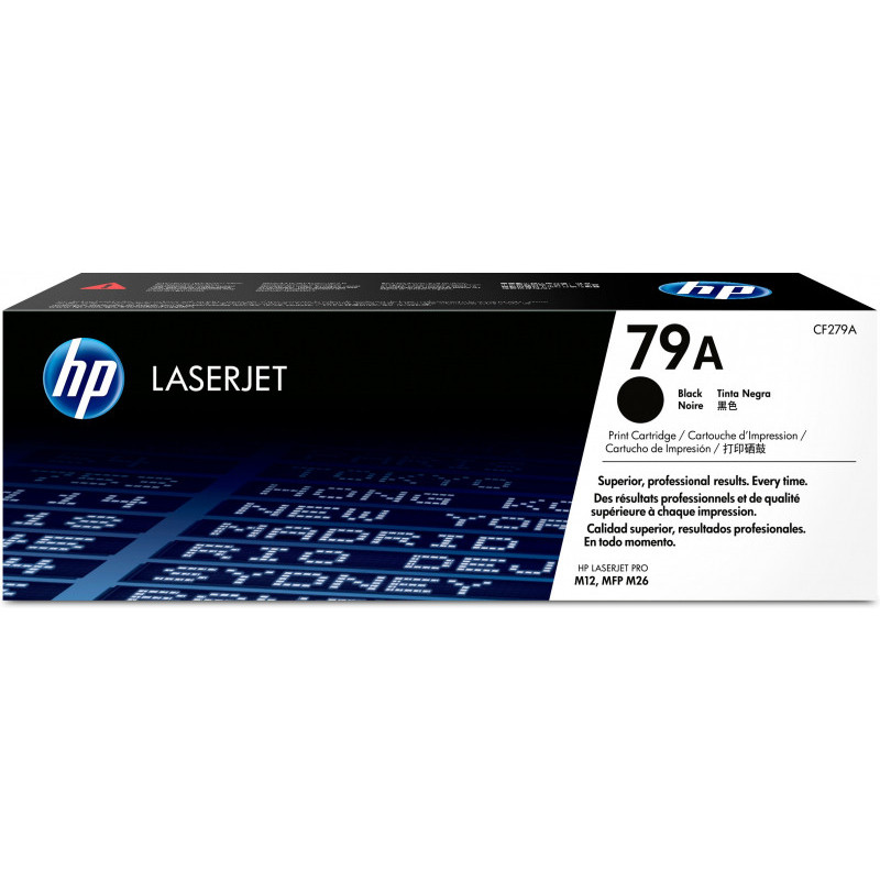 HP Cartridge No.79A Black 1 Stück - CF279A HP Cartridge No.79A Black 1 Stück - CF279A