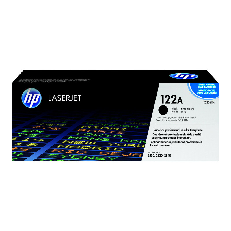HP Color LaserJet 122A Tonereinheit Original Schwarz 5.000 Seiten Q3960A HP Color LaserJet 122A Tonereinheit Original Schwarz 5.000 Seiten Q3960A