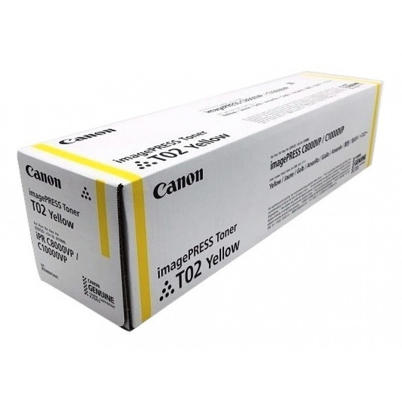 Canon Toner T02 Yellow - 8532B001 Canon Toner T02 Yellow - 8532B001