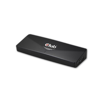 Club 3D USB 3.0 4K Dockingstation Schwarz CSV-3103D