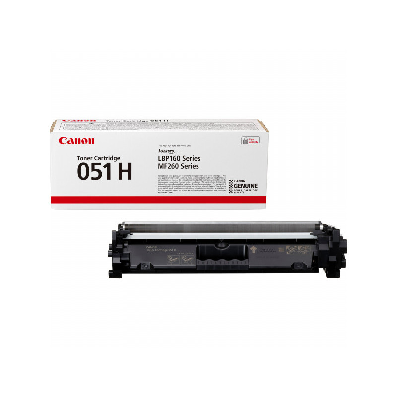 Canon Cartridge 051H Black - 1 Stück - 2169C002 Canon Cartridge 051H Black - 1 Stück - 2169C002