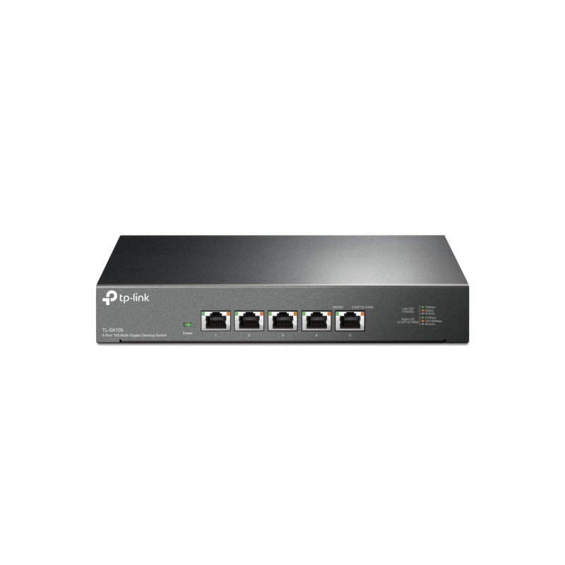 TP-LINK 5-Port 10G Multi Gigabit Desktop Switch Unmanaged TL-SX105
