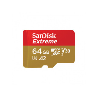 SanDisk Extreme 64GB microSDXC Card SDSQXA2-064G-GN6MN
