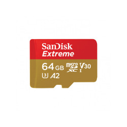 SanDisk Extreme 64GB microSDXC Card SDSQXA2-064G-GN6MN