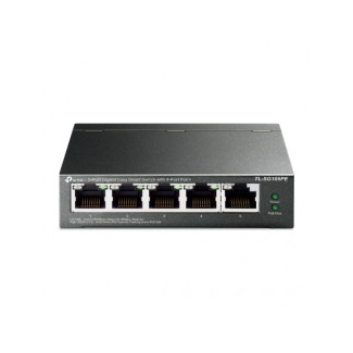 TP-LINK 5-Port Gigabit Easy Smart PoE Switch 4-Port PoE+ TL-SG105PE