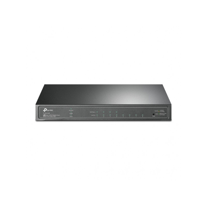 TP-LINK 8-Port Gigabit Smart Switch 4-Port PoE+ Managed TL-SG2008P TP-LINK 8-Port Gigabit Smart Switch 4-Port PoE+ Managed TL-SG2008P