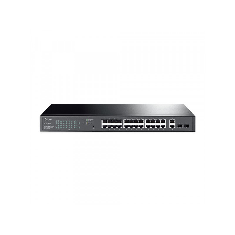 TP-LINK 28-Port Gigabit Easy Smart Switch 24-Port PoE+ Managed TL-SG1428PE TP-LINK 28-Port Gigabit Easy Smart Switch 24-Port PoE+ Managed TL-SG1428PE
