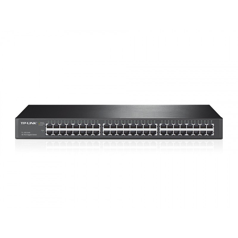 TP-LINK 48-Port Gigabit Rackmount Switch Unmanaged TL-SG1048 TP-LINK 48-Port Gigabit Rackmount Switch Unmanaged TL-SG1048