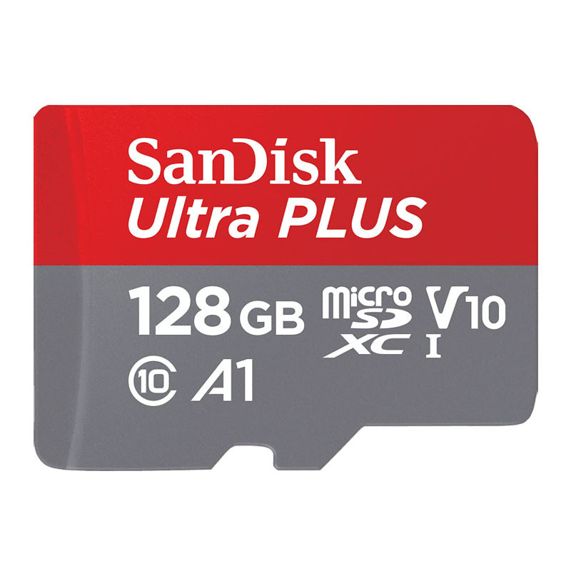 SanDisk Ultra 128GB MicroSDXC 130MB/s+SD Adapter SDSQUAB-128G-GN6 SanDisk Ultra 128GB MicroSDXC 130MB/s+SD Adapter SDSQUAB-128G-GN6