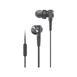 Sony Extra Bass In-Ear Headphones with Microphone - Black MDRXB55APB.CE7