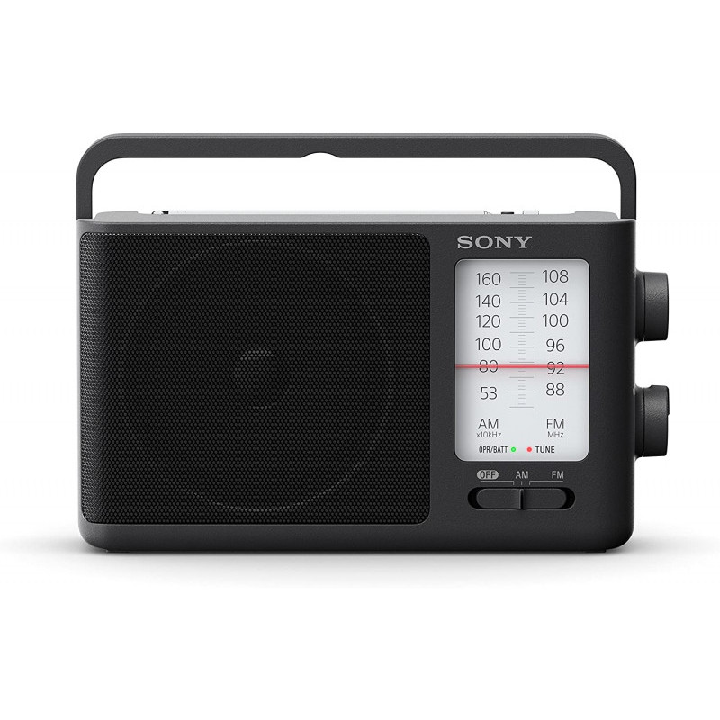 Sony Radio portable AM/FM avec tuner analogique ICF506.CED